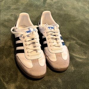 Adidas Women’s White, Black, and Gray Sneakers